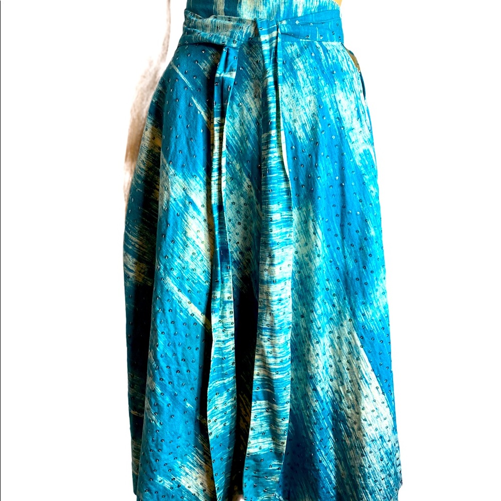 Vintage Lila Bath circle skirt and top size 14 - Picture 11 of 16